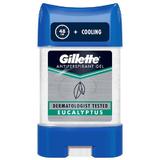 Дезодорант против изпотяване гел стик - Gillette Antiperspirant Gel Eucalyptus,70 мл