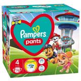 Памперси за бебета - Pampers Active Baby Pants Limited Edition Paw Patrol, размер 4 (9-15 кг), 72 бр
