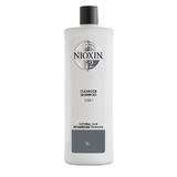Силен шампоан против падане за естествена коса с драматично изтънени кичури - Nioxin System 2 Cleanser Shampoo, 1000 мл