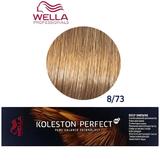 Перманентна крем боя - Wella Professionals Koleston Perfect ME+ Deep Browns, нюанс 8/73 светло русо златисто кафяво