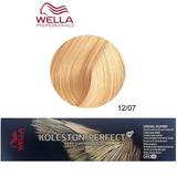 Перманентна крем боя - Wella Professionals Koleston Perfect ME+ Special Blonde, нюанс 12/07 специално русо естествено кестеняво