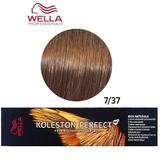 Перманентна крем боя - Wella Professionals Koleston Perfect ME+ Rich Naturals, нюанс 7/37 средно русо златисто кестеняво