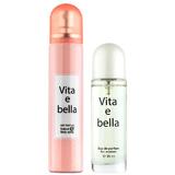 Дамски подаръчен комплект Lucky Vita E Bella – Парфюмна вода 35мл + Парфюм дезодорант 85мл