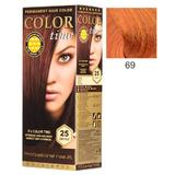 Перманентна боя за коса Rosa Impex Color Time, нюанс 69 Copper Passion