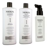 Nioxin - Пакет Maxi System 1 за фина коса, нормална с тенденция към изтъняване