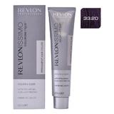 Перманентна боя - Revlon Professional Revlonissimo Colorsmetique Permanent Hair Color, нюанс 33.20 Intense Dark Burgundy, 60мл