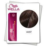 Полу-перманентна боя - Wella Professionals Color Touch Plus нюанс 44/07 интензивно средно кафяво