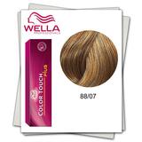 Полу-перманентна боя - Wella Professionals Color Touch Plus нюанс 88/07 средно русо интензивно естествено кестеняво