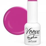 Полу-перманентен лак за нокти Vogue 118 Hot Pink Lucios Lila Rossa, 10 мл