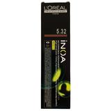 Полу-перманентна боя L'Oreal Professionnel Inoa 5.32 Light Golden Iridescent Brown, 60 мл