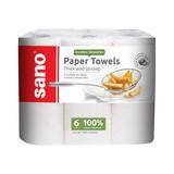 Хартиени кърпи - Sano Paper Towelc, 6 бр