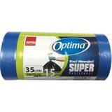  Сини домакински чанти - Sano Optima Super, 35 л, 15 бр