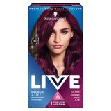  Перманентна боя за коса - Schwarzkopf  Live Color +Lift Permanent, нюанс L76 Ultra Violet