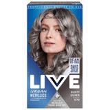 Перманентна боя за коса -  Schwarzkopf Live Urban Metallics Intense Color Permanent Built-in Metallic Shine Booster, nuanta U72 Dusty Silver