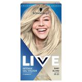  Перманентна гел боя за коса - Schwarzkopf Live Intense Gel Permanent Color, нюанс 10.21 Baby Blond