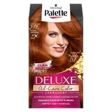 Перманентна боя за коса-Schwarzkopf Palette Deluxe Color, нюанс 7-77 (562) Интензивна мед