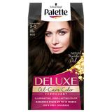 Перманентна боя за коса-Schwarzkopf Palette Deluxe Color, нюанс 3-0 (800) Dark Brown