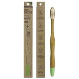 Органична бамбукова четка за зъби, мека Organic Ecodenta, Soft, 1 бр