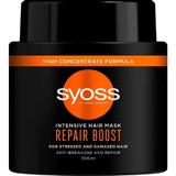 Възстановяваща маска за суха и увредена коса - Syoss Intensive Hair Mask Repair Boost, 500 мл