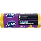 Стандартни жълти домакински торби  Vortex, 120 л, 10 бр