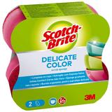  Ергономична гъба  - 3M Scotch Brite Universal Delicate Color, 2 бр