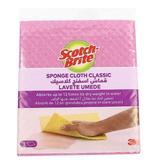  Класически мокри кърпички - 3M Scotch Brite Sponge Cloth Classic, 3 бр