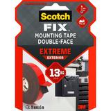 Супер устойчива двустранна монтажна лента - 3M Scotch Fix монтажна лента Double-Face Extreme Exterior, 13 kg, 19 мм x 5 м, 1 бр