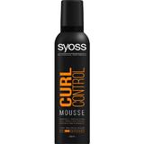 Пяна за къдрава коса - Syoss Professional Performance Curl Control Mousse, 250 мл