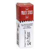  2 в 1 веган стик за устни и бузи Multi Stick Beauty Made Easy, нюанс 01 Червен, 6 гр