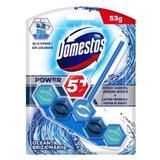 Тоалетен освежител за въздух Sea Breeze - Domestos Active Blue Water Power 5+ Ocean, 53 гр