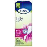  Ежедневни абсорбенти при инконтиненция - Tena Lady Slim Mini Liners, 14 бр