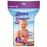  Детски пелени за плуване - Libero Swimpants размер M (10-16 кг), 6 бр