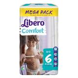 Бебешки пелени - Libero Comfort XL Mega Pack, размер 6 (13-20 кг), 72 бр