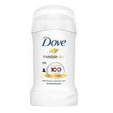 Дезодорант против изпотяване Invisible Dry Deodorant Stick - Dove Invisible Dry, 40 мл