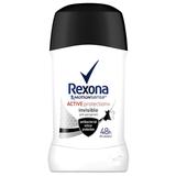 Дезодорант Invisible Antiperspirant Stick за жени - Rexona MotionSense Active Protection + Fresh Invisible 48h, 40 мл