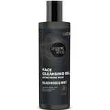 Почистващ гел за мъже Blackwood & Mint Organic Shop Men, 200 мл