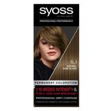 Перманентна боя за коса - Syoss Professional Performance Permanent Coloration Baseline, нюанс 6-1 Natural Dark Blond 115 мл