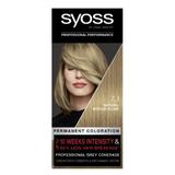 Перманентна боя за коса - Syoss Professional Performance Permanent Colouration Baseline, нюанс 7-1 Natural Medium Blond 115 мл