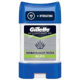 Дезодорант против изпотяване гел стик - Gillette против изпотяване гел алое, 70 мл