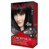 Боя за коса Revlon - Colorsilk, нюанс 10 Black, 1 бр