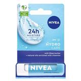 Подхранващ балсам за устни с SPF 15 - Nivea Hydro Care, 4.8 гр