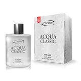 Парфюмна вода за мъже - Chatler EDP Acqua Gil Classic For Men, 100 мл