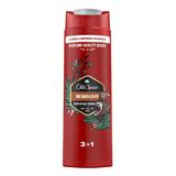 Душ гел и шампоан за мъже - Old Spice Bearglove Shower Gel + Shampoo , 400 мл