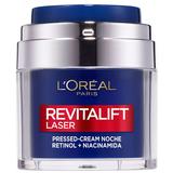 Нощен крем за лице с ретинол - L'Oreal Paris Revitalift Laser Pressed-Cream Night Retinol, 50 мл