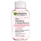 Мицеларна вода, обогатена с розова вода за матова и чувствителна кожа - Garnier Skin Naturals, 100 мл