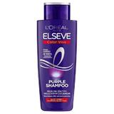 Шампоан за коса против жълти тонове L'oreal Paris - Elseve Color Vive Purple Shampoo, 200 мл