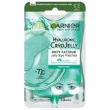 >Маска тип сълфетка Garnier Skin Naturals Hyaluronic CryoJelly Anti-Fatigue Jelly Eye Patches, 5 гр