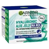 Нощен хидратиращ гел - Garnier Skin Naturals Hyaluronic Aloe Jelly Night, 50 мл