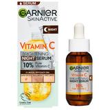 Нощен серум с 10% чист витамин С - Garnier Skin Naturals Vitamin C Brightening Night Serum, 30 мл