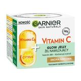 Овлажняващ гел - Garnier Skin Naturals Vitamin C Glow Jelly, 50 мл